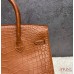 HERMES СУМКА BIRKIN 25, ФУРНИТУРА СЕРЕБРО, МАТОВЫЙ ФИНИШ, КОТОРЫЙ ДЕЛАЕТ ВИД СУМКИ БОЛЕЕ СТРОГИМ И КЛАССИЧЕСКИМ КОЖА КРОКОДИЛА ОБИТАВШЕГО В ВОДАХ РЕКИ НИЛ